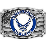 U.S. AIR FORCE HAP ARNOLD WING - Cast Belt Buckle - HATNPATCH