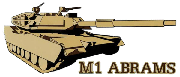 M1 Abrams Decal - HATNPATCH