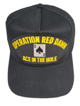 Operation RED Dawn ACE in The Hole Hat - Black - Veteran Owned Business - HATNPATCH