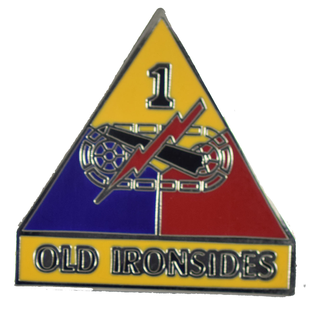 1ST ARMORED DIVISION HAT PIN HATNPATCH