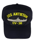 USS ANTIETAM CV-36 HAT - HATNPATCH