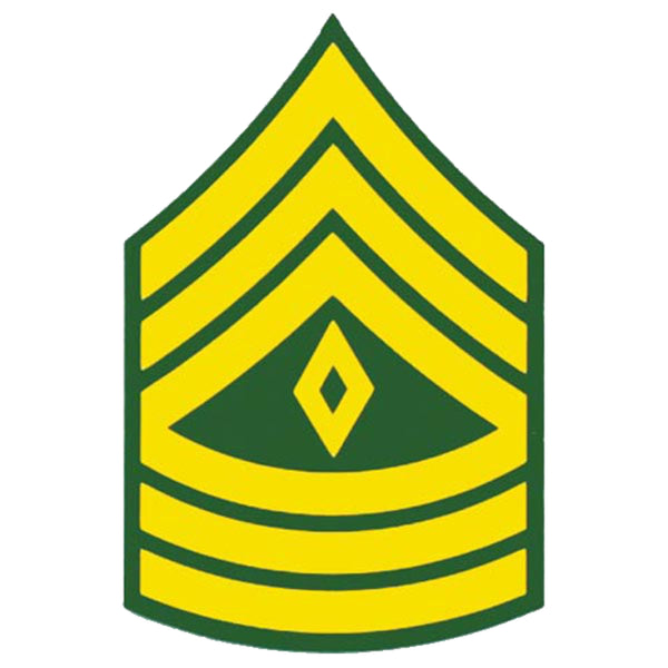 US Army E-8 1SG 1st Sergeant 2 inch Decal - HATNPATCH