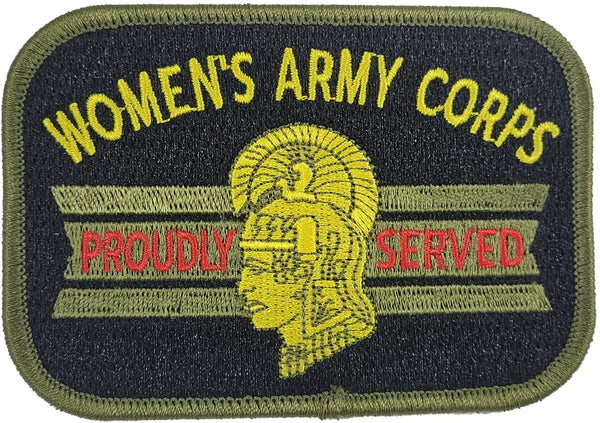 Womens Army Corps with Pallas Athene Patch - Color - Veteran Family-Owned Business. - HATNPATCH