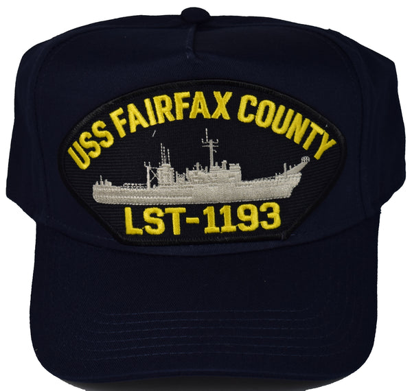 USS FAIRFAX COUNTY LST-1193 HAT - HATNPATCH