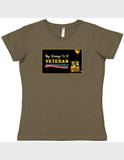 My Honey Is A Veteran - Women's T-Shirt - HATNPATCH