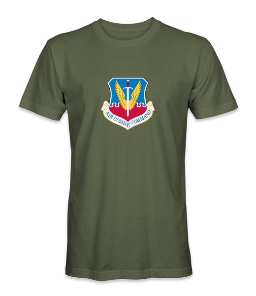 Air Combat Command ACC Shield T-Shirt - HATNPATCH
