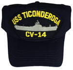 USS TICONDEROGA CV-14 HAT - HATNPATCH