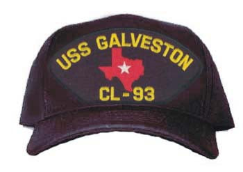 USS GALVESTON CL-93 HAT - HATNPATCH