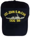 USS JOHN S. McCAIN DDG-56 HAT - HATNPATCH