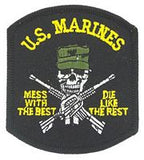 USMC MESS WITH THE BEST PATCH - HATNPATCH