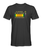 In Memory Of My Father - Vietnam Veteran T-Shirt - HATNPATCH
