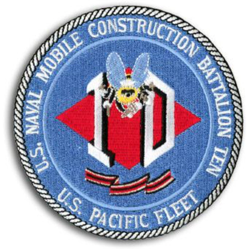 NMCB10 SEABEE PATCH HATNPATCH