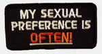 My Sexual Preference Is OFTEN Patch - HATNPATCH