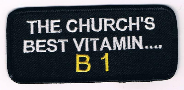 The Church's Best Vitamin...  B1 Patch - HATNPATCH