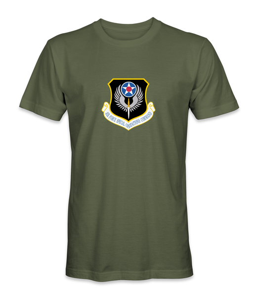 US Air Force Special Operations Command Shield T-Shirt - HATNPATCH