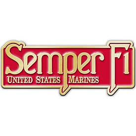 Semper Fi United States Marines - Cast Belt Buckle - HATNPATCH