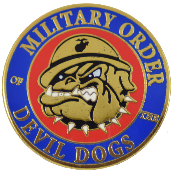 Military Order of the Devil Dogs Pin - HATNPATCH