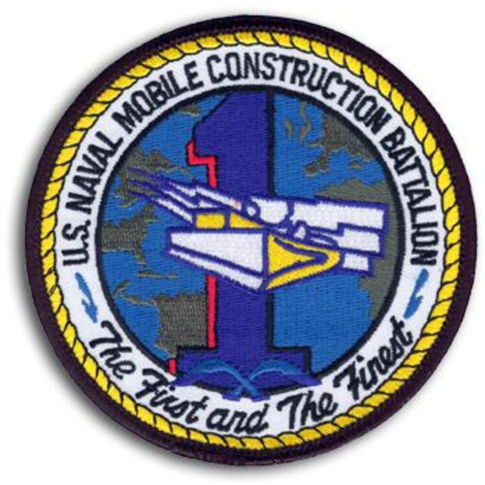 NMCB1 SEABEE PATCH HATNPATCH