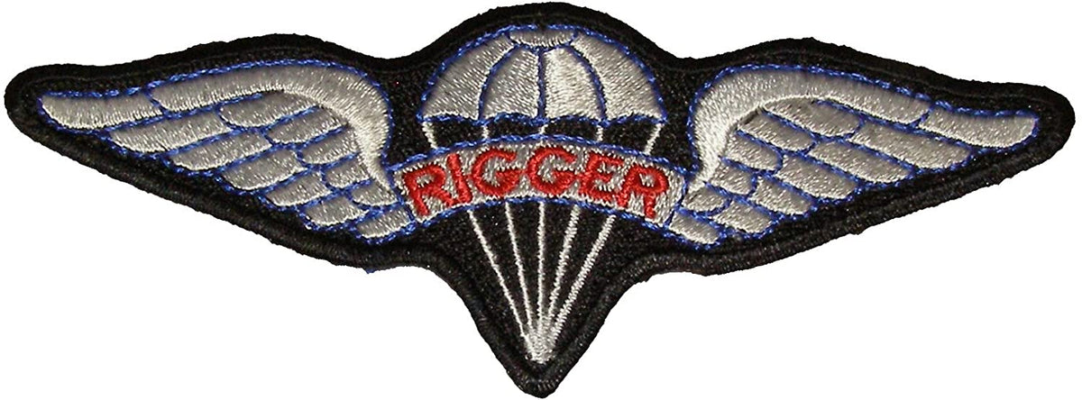 Parachute Rigger Patch Marine, Army, Navy Air Force - Veteran