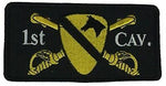 US ARMY 1ST CAVALRY CAV DIVISION DIV CROSSED SABRES PATCH FIRST TEAM HORSE - HATNPATCH