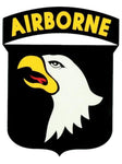101st Airborne Shield Decal - HATNPATCH