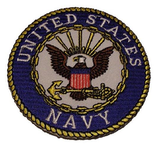 UNITED STATES NAVY PATCH - Multi-colored - Veteran Owned Business - HATNPATCH