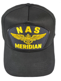 Naval AIR Station NAS Meridian HAT - Black - Veteran Owned Business