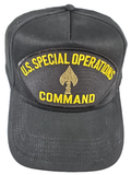 U.S. Special Operations Command HAT - Black - Veteran Owned Business