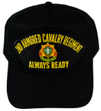 2ND ACR Armored Cavalry Regiment Always Ready HAT - Black - Veteran Owned Business