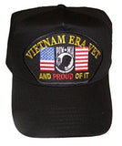 VIETNAM ERA VET PROUD OF IT HAT CAP POW MIA US FLAG PRISONER WAR MISSING ACTION