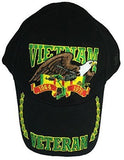 VIETNAM VETERAN EMBROIDERED HAT CAP W/ VIETNAM SERVICE RIBBON EAGLE 1964-75