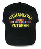 AFGHANISTAN VETERAN W/ CAMPAIGN RIBBONS HAT CAP OEF OPERATION ENDURING FREEDOM