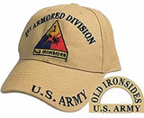 1ST ARMORED DIVISION TAN HAT