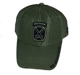 10TH MOUNTAIN DIVISION (ODGREEN) HAT - HATNPATCH