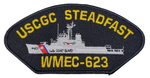 USCGC STEADFAST WMEC-623 SHIP PATCH - GREAT COLOR - Veteran Owned Business