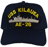 USS Kilauea AE-26 Ship HAT - Navy Blue - Veteran Owned Business