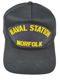 Naval Station Norfolk HAT - Black - Veteran Owned Business