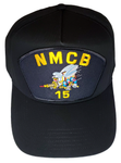 NMCB-15 Seabees Hat - Black Golf - Veteran Owned Business