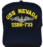 USS NEVADA SSBN-733 (Silver Dolphin) HAT
