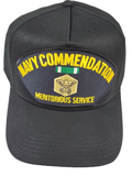Navy Commendation MERITORIOUS Service HAT - Black - Veteran Owned Business