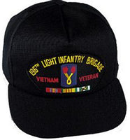 196TH LIGHT INFANTRY BRIGADE VIETNAM VET HAT - HATNPATCH