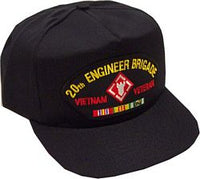 20TH ENGINEER BRIGADE VIETNAM VET HAT - HATNPATCH