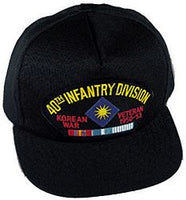 40TH INF DIV KOREAN WAR VET HAT - HATNPATCH
