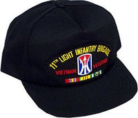 11TH LIGHT INFANTRY BRIGADE VIETNAM VET HAT - HATNPATCH