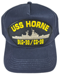 USS Horne DLG-30/CG-30 Ship HAT - Navy Blue - Veteran Owned Business