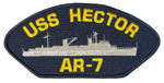 USS HECTOR AR-7 SHIP PATCH - GREAT COLOR - Veteran Owned Business