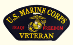US MARINE CORPS IRAQI FREEDOM VET PATCH