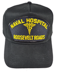Naval Hospital Roosevelt Roads HAT - Black - Veteran Owned Business