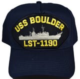USS BOULDER LST-1190 HAT