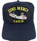 USNS Mercy T-AH 19 HAT - Navy Blue - Veteran Owned Business